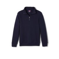 Quarter Zip Fleece SweatShirt French Toast 9675